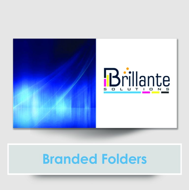 1 branded folders